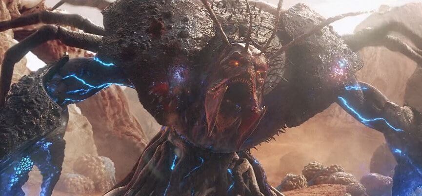 VFX Showreel Image of alien