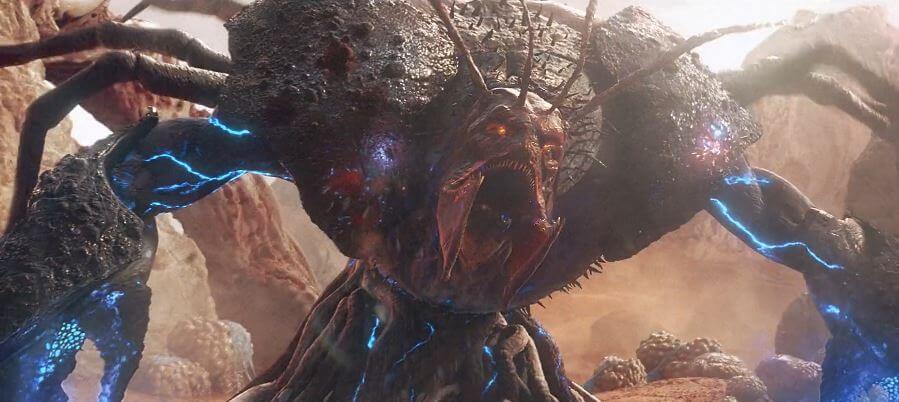 VFX Showreel Image of alien