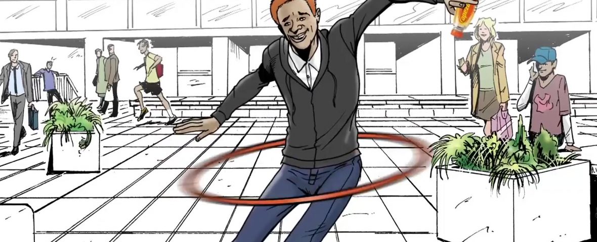 Lucozade Energy - It's On Hula TV Ad Animatic