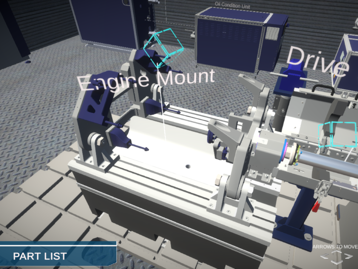 Real-time Configurators Engine mount