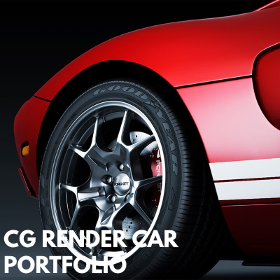 CG Render Car Portfolio