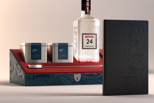 Beefeater Gin Packshot Product Visualization