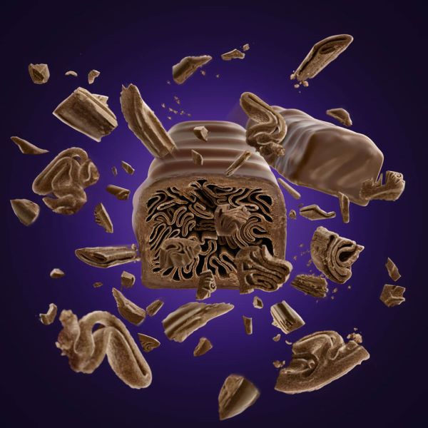 Cadbury Twirl product visualization