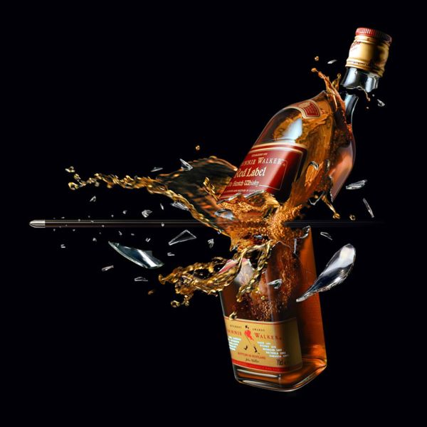 Johnnie Walker Red Label advertising campaign visual