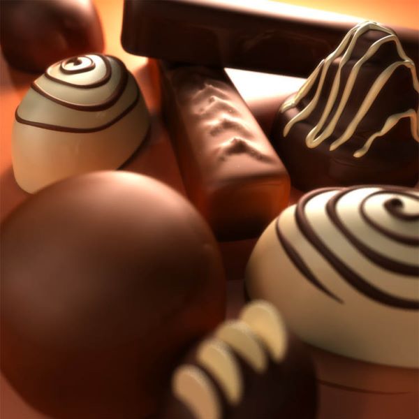 Thorntons chocolates product visualization