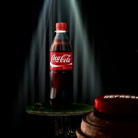 Animation Video Advertising for Coca-Cola