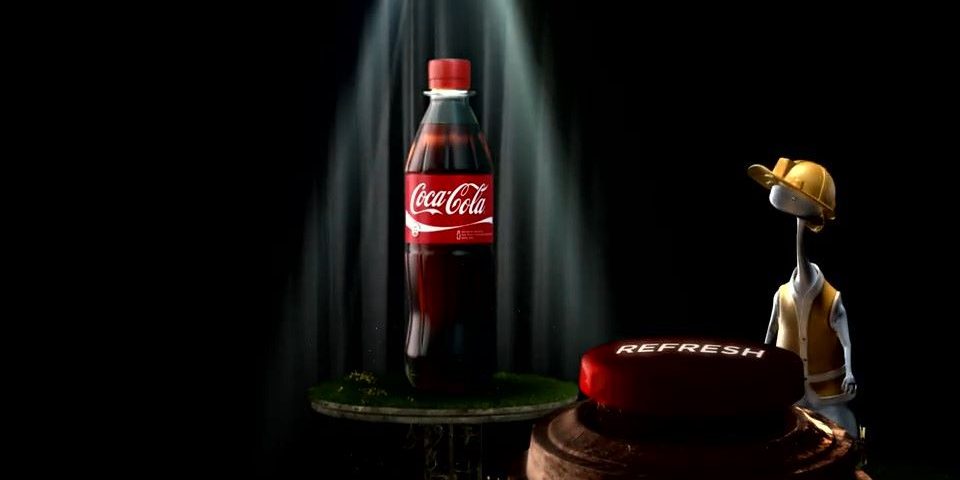 Animation Video Advertising for Coca-Cola