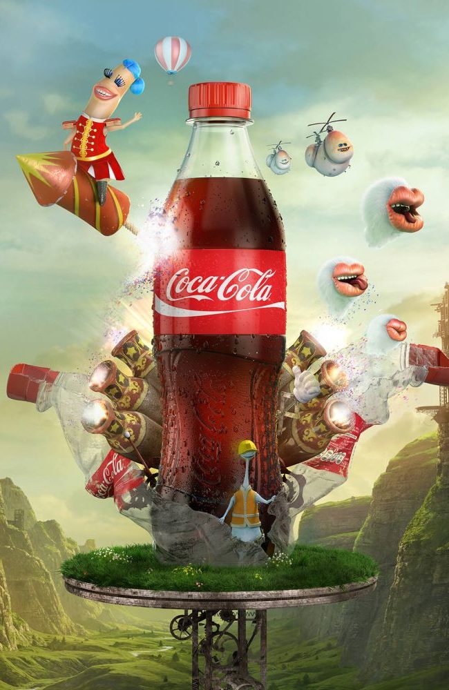 CGI Advertising Visuals Coca-Cola